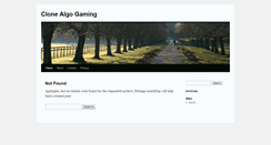 Desktop Screenshot of clonealgo.us